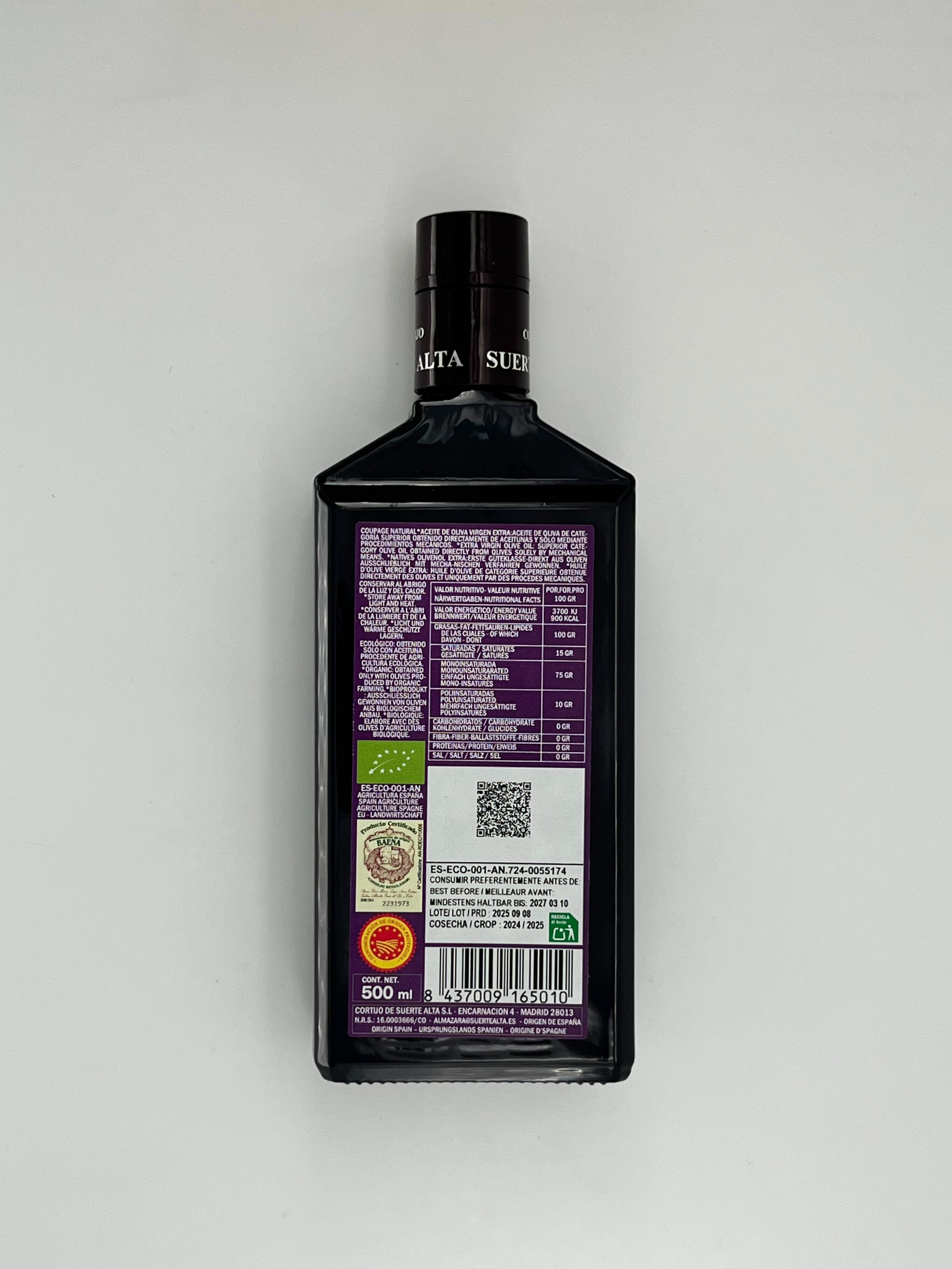 CORTIJO DE LA SUERTE ALTA - 500ML VIDRIO (COUPAGE) - Imagen 2