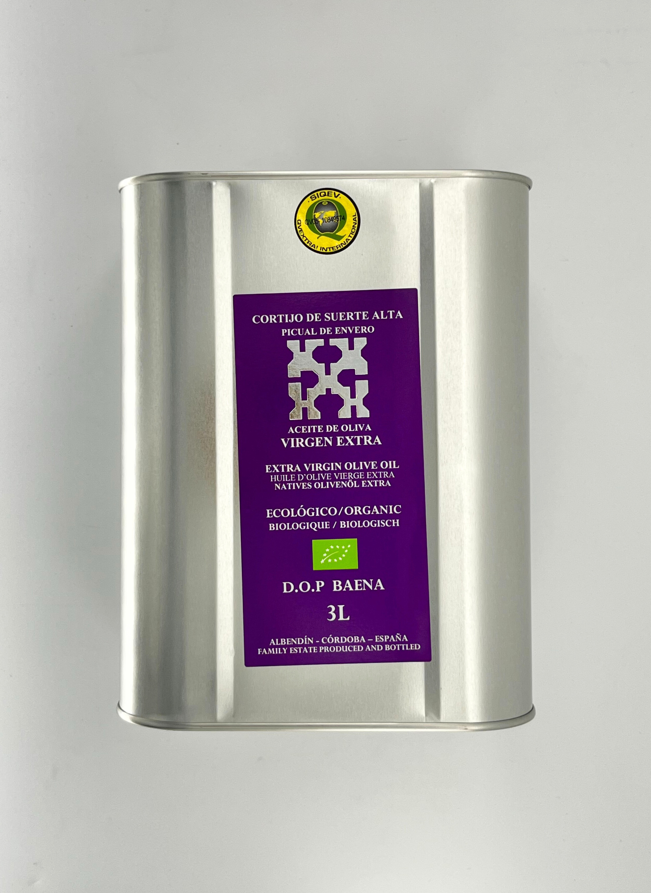 CORTIJO DE LA SUERTE ALTA ACEITE DE OLIVA - 3L LATA