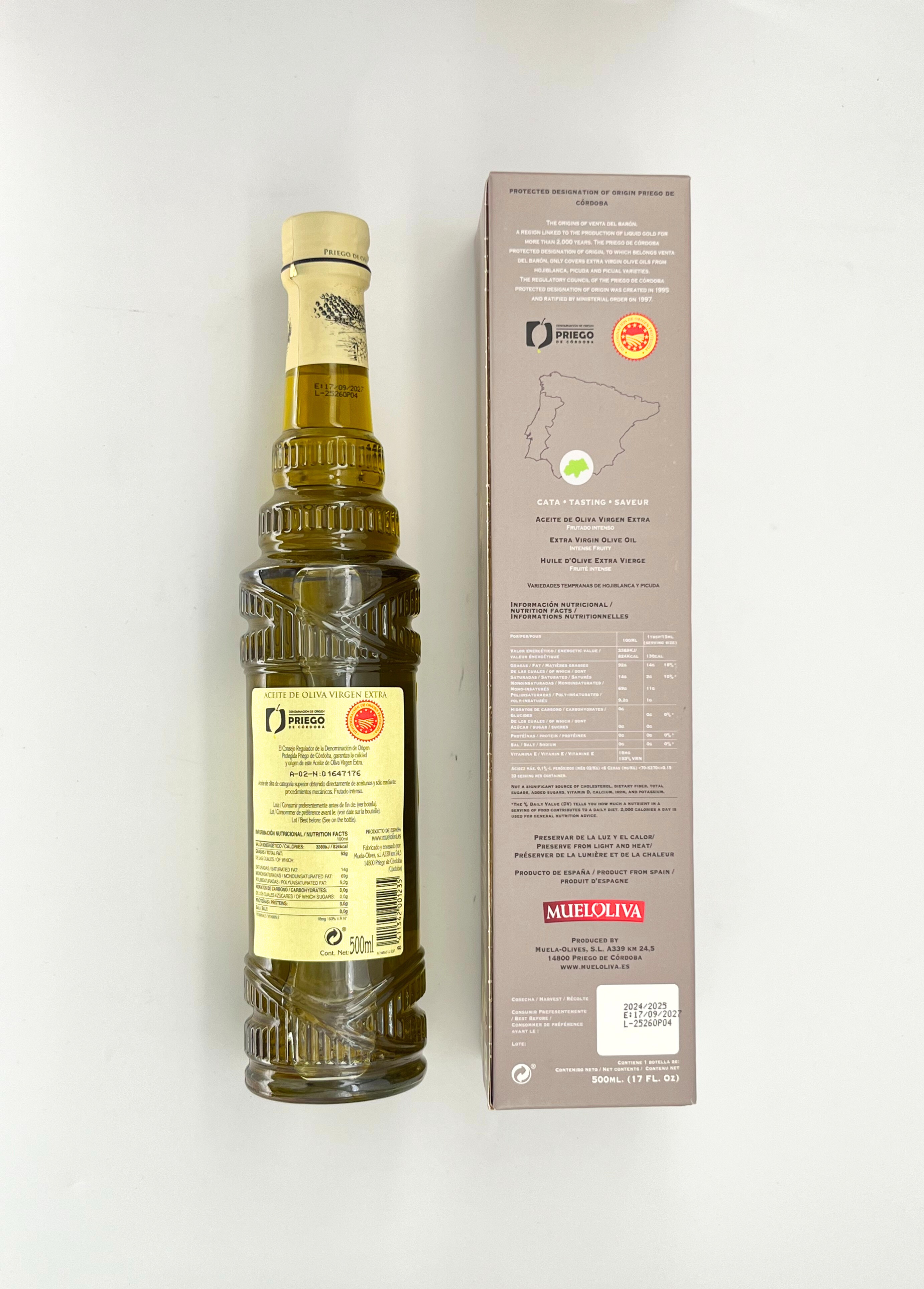 VENTA DEL BARON ACEITE DE OLIVA - 500ML VIDRIO - Imagen 2