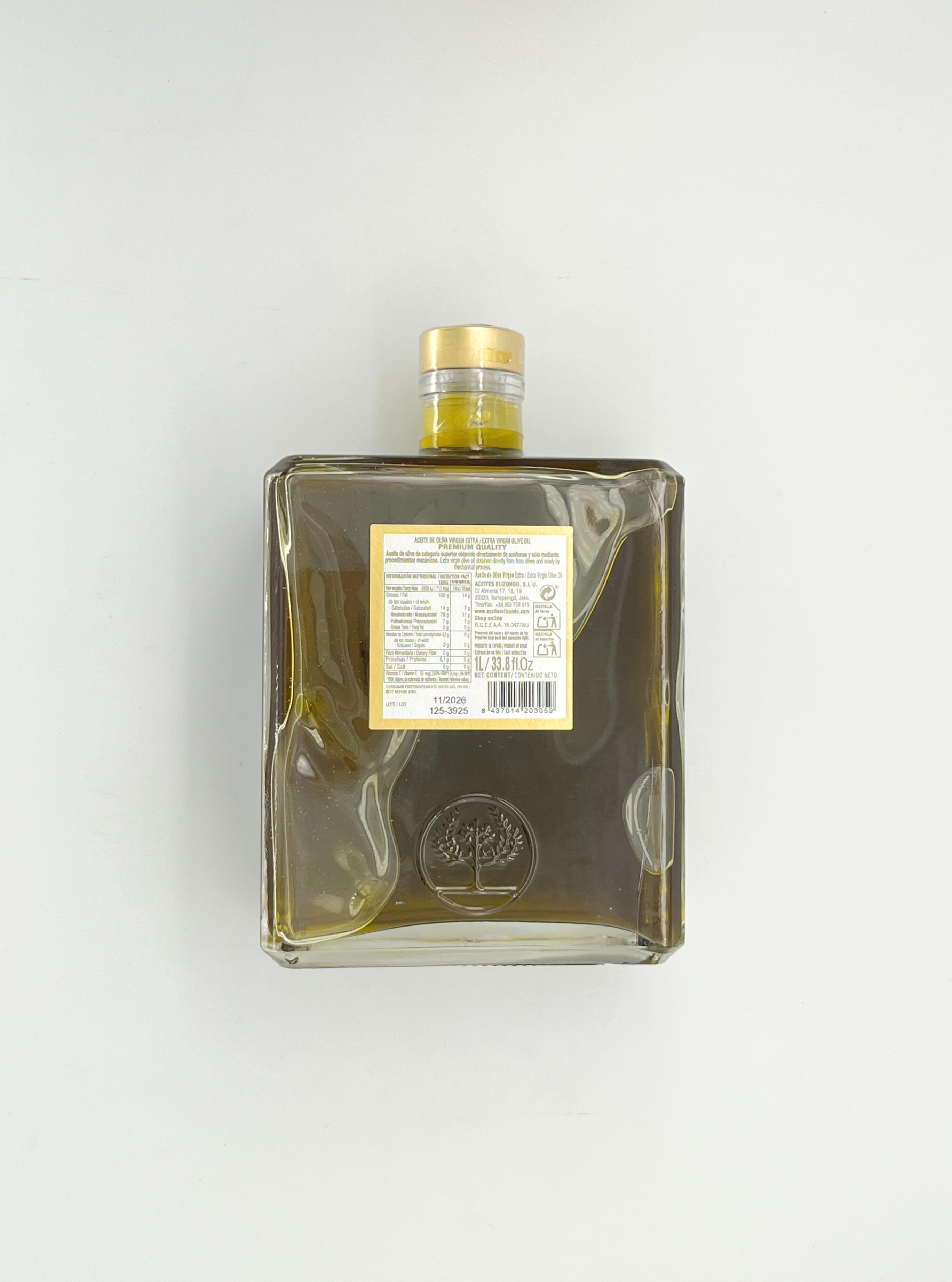 ELIZONDO N°3 PREMIUM – VIDRIO 1000ML (PICUAL) - Imagen 2